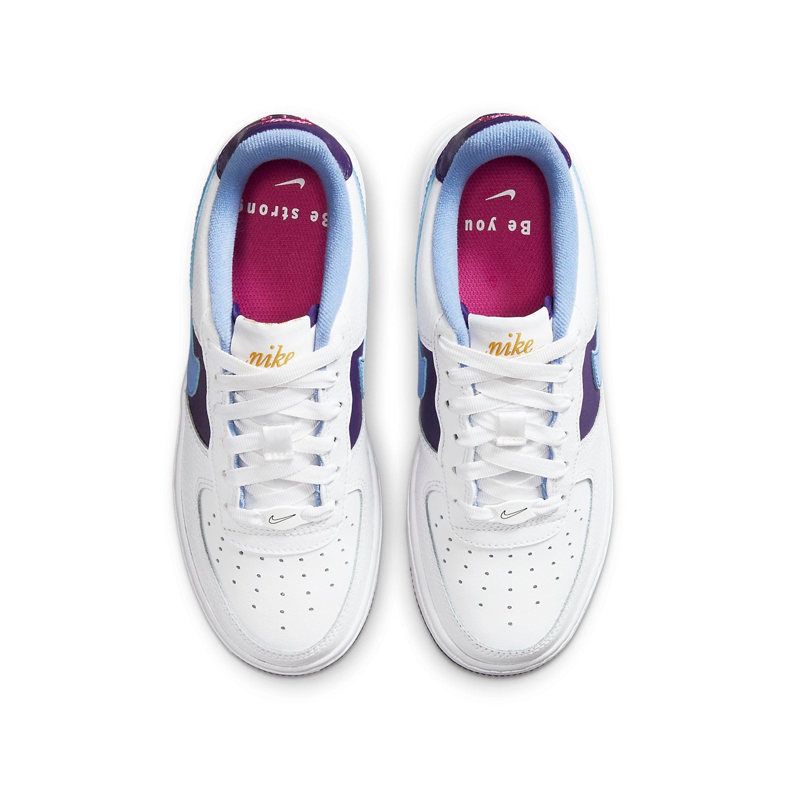 (GS) Nike Air Force 1 LV8 HO20 'White Eggplant' CT3841-100