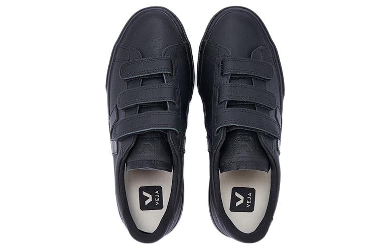 VEJA Recife Chromefree Leather 'Full Black' RC0502955