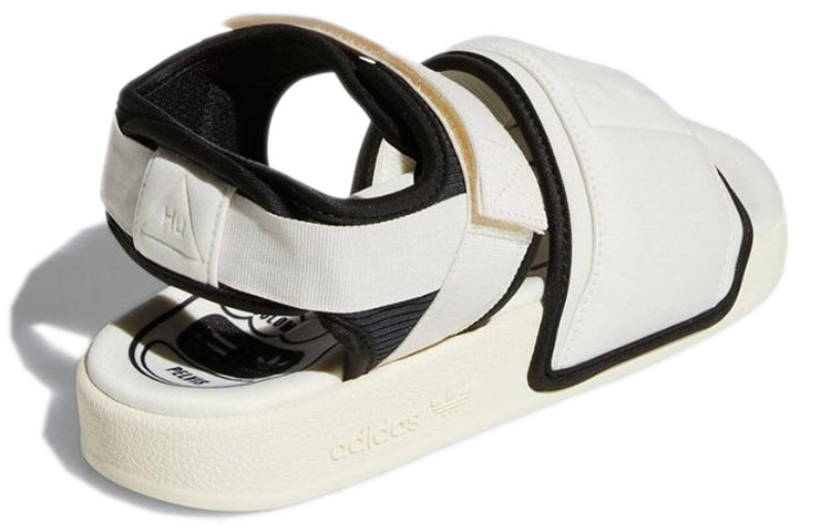 adidas x Pharrell Adilette 2.0 'White Black' GZ1891