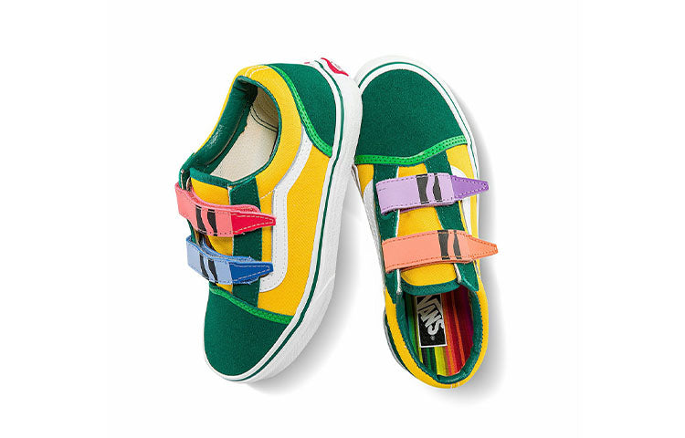 (PS) Vans x Crayola Old Skool 'Green Yellow' VN0A5EDZARR