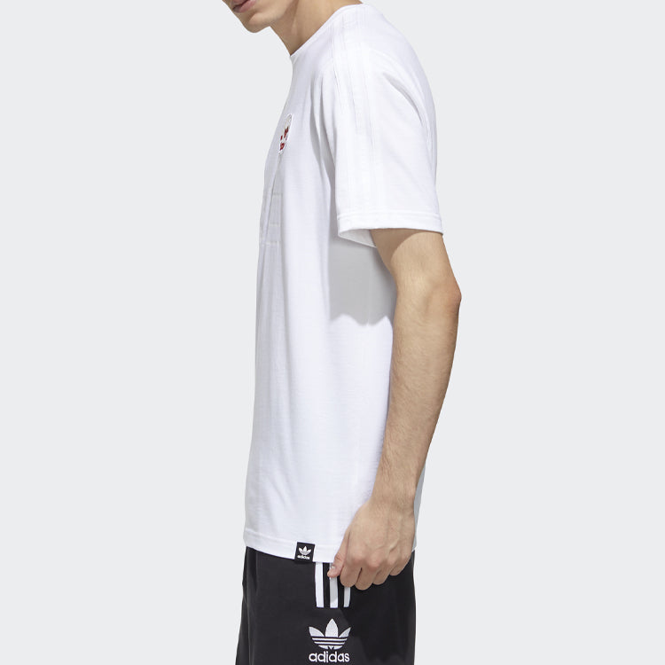 adidas originals MIC Embr T Sports Short Sleeve White GP3490