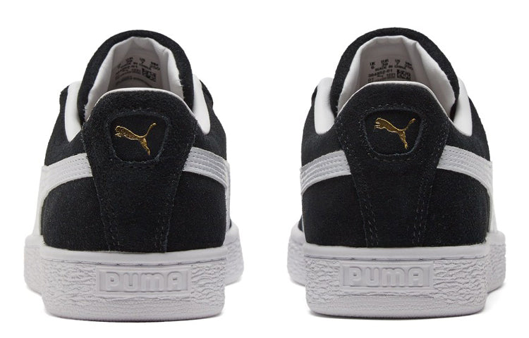 PUMA Suede Croc 'Black White' 384852-01