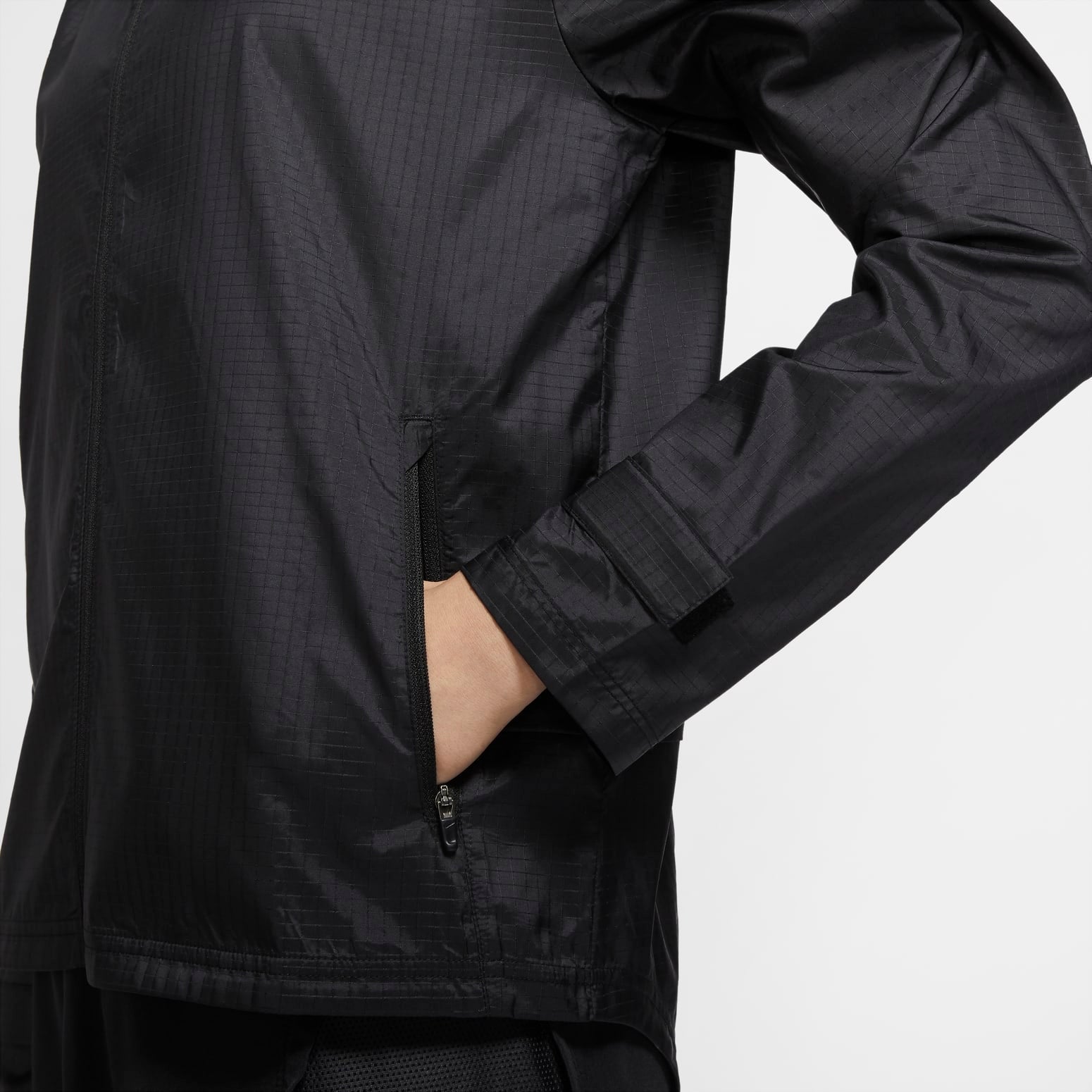 (WMNS) Nike Essential Jacket 'Black' CU3217-010
