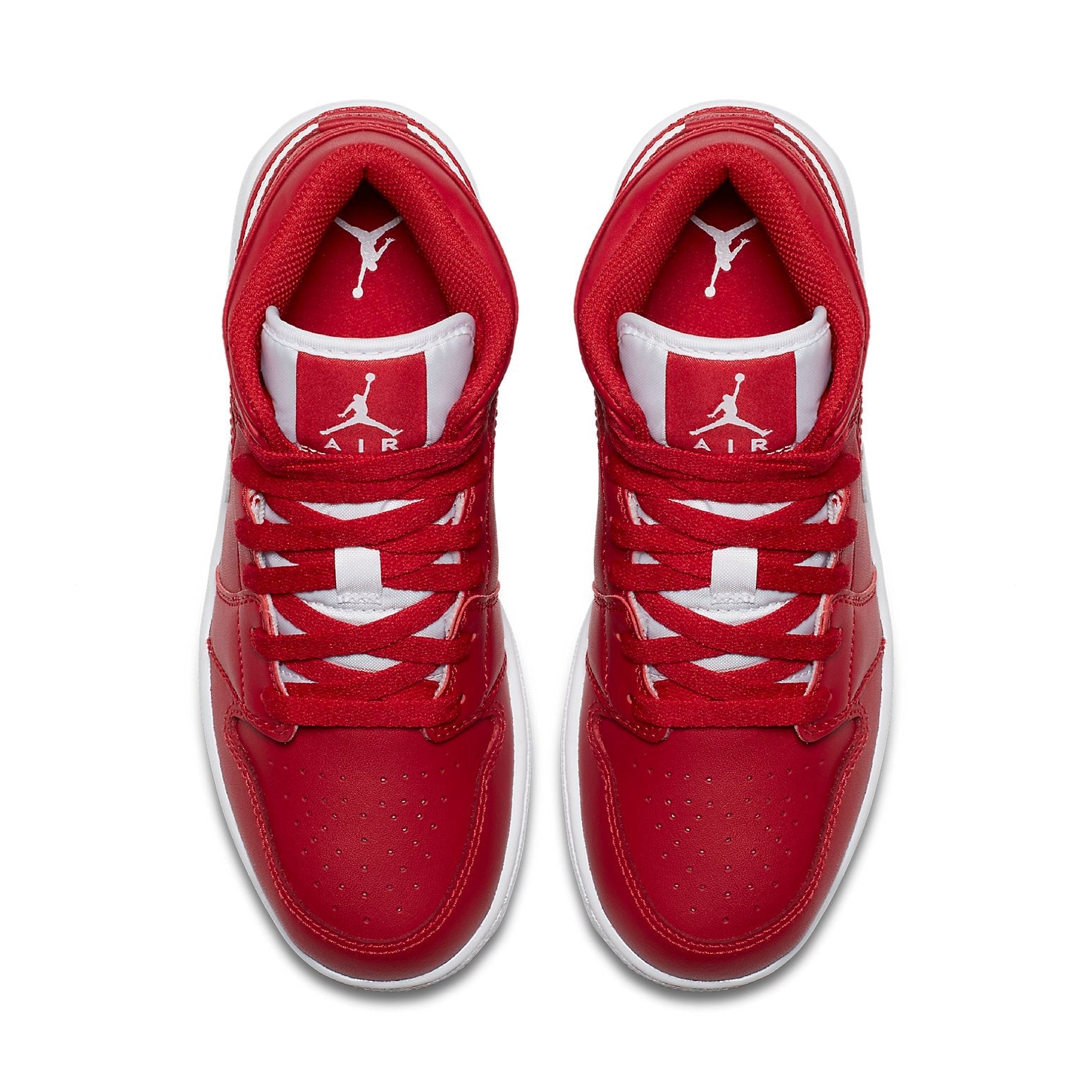(GS) Air Jordan 1 Retro Mid 'Gym Red 2.0' 554725-600