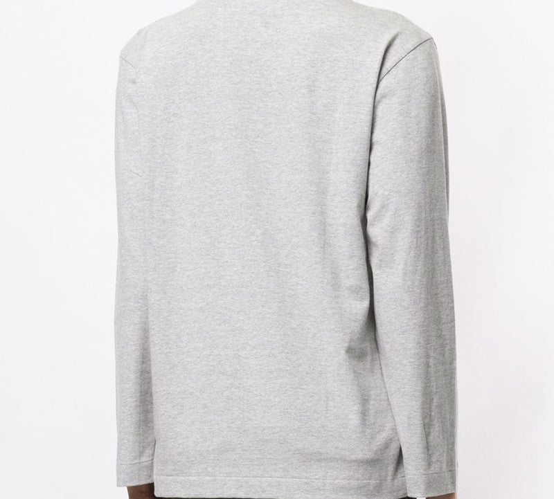 COMME des GARCONS PLAY Side Heart Long Sleeves Tee 'Grey' AZ-T268-051