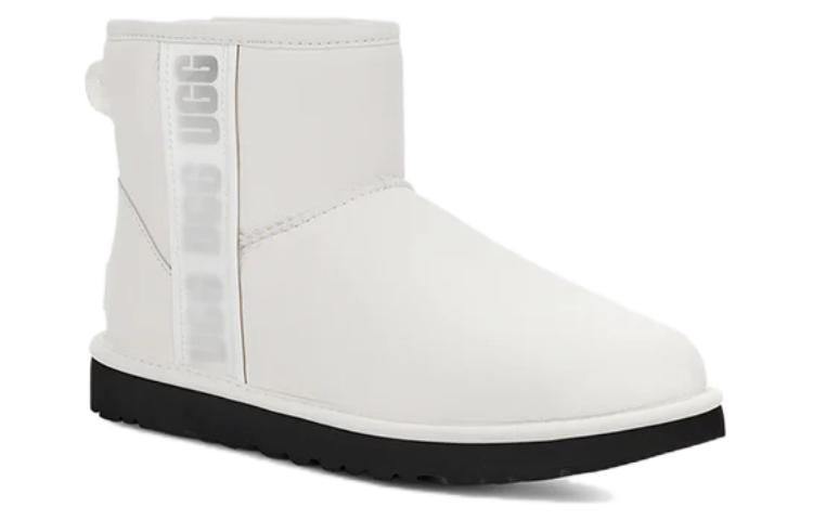 (WMNS) UGG Classic Mini Side Logo Boot 'Ultra Matte White' 1133490-UMWH