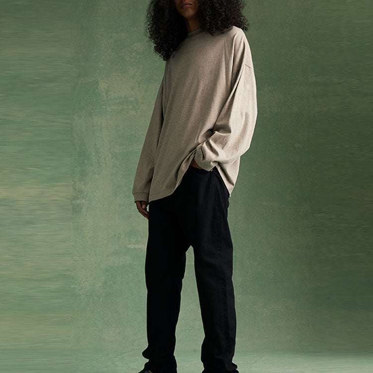 Fear of God Essentials FW23 Long Sleeve Tee 'Core Heather' 125BT232014F