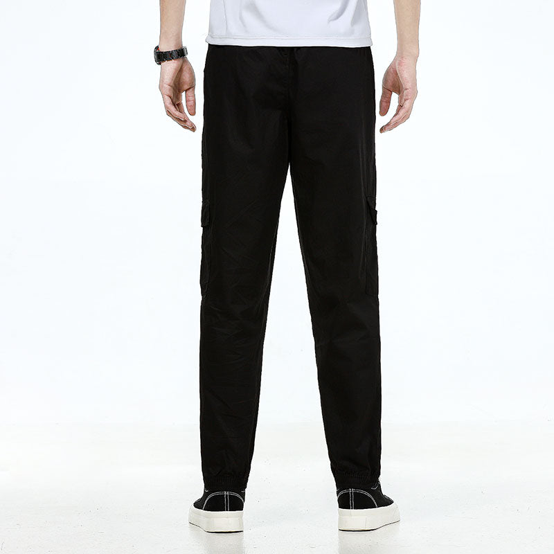 PUMA Woven Cargo Bundle Feet Casual Long Pants Black 533101-01