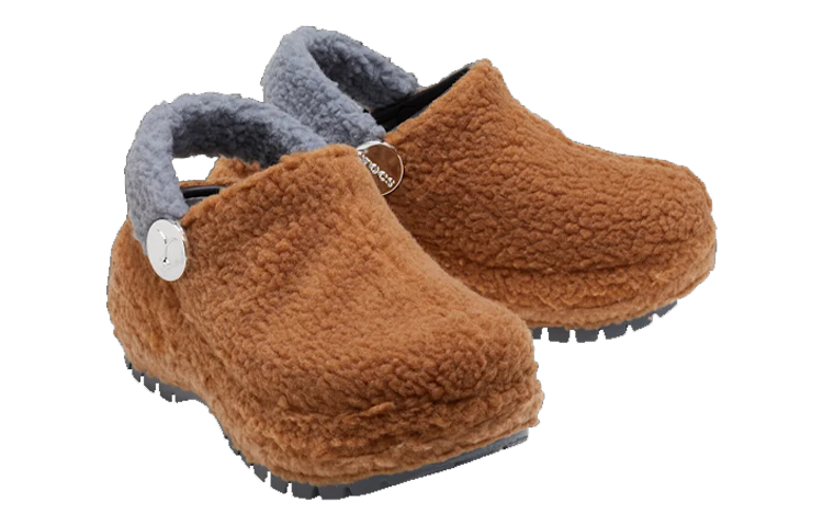 Crocs x Lil Nas Classic Mega Crush Crocs 'Brown Grey' 209508-088