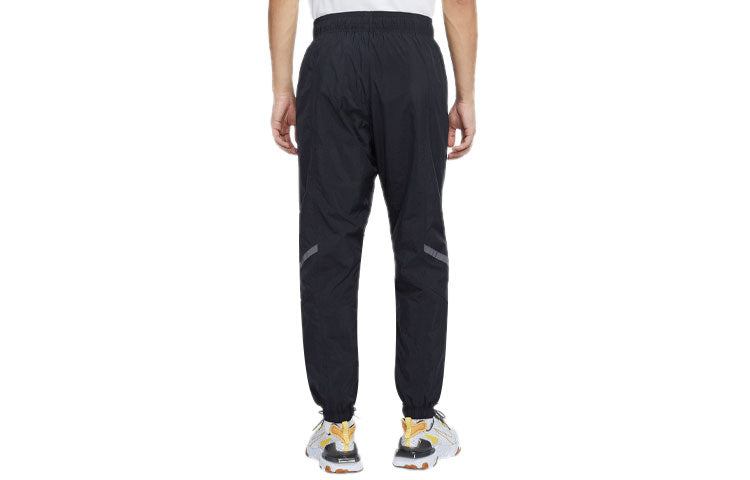 Nike Sportswear Windrunner Woven Breathable Bundle Feet Sports Long Pants Black CU4429-010