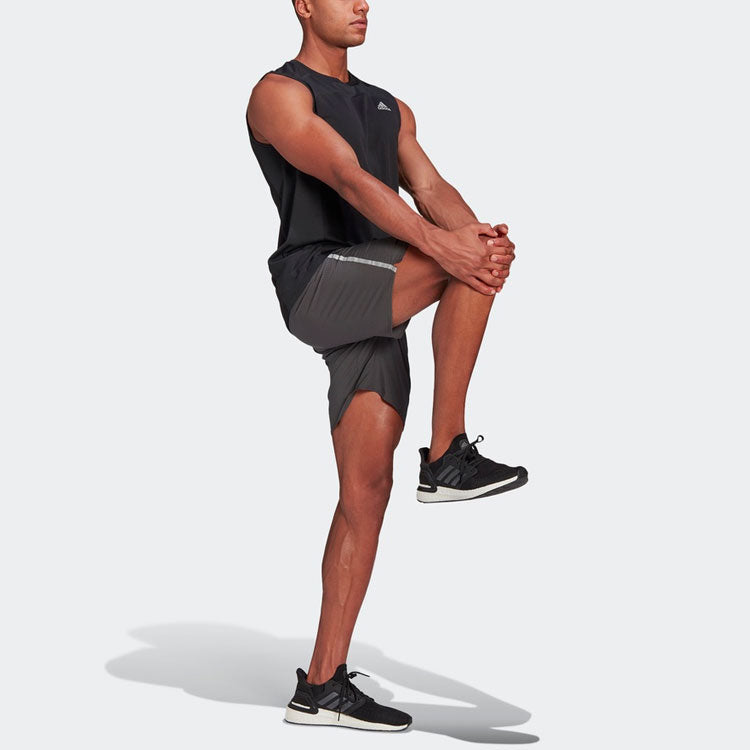 adidas Heatrdy Sleevl Casual Running Sports Vest Black GK4298