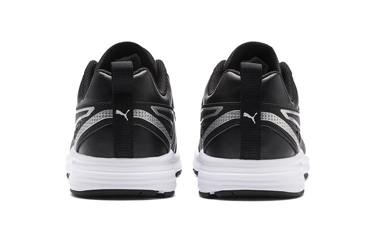 (GS) PUMA Pure Jogger Running Shoes Black/White 370665-01