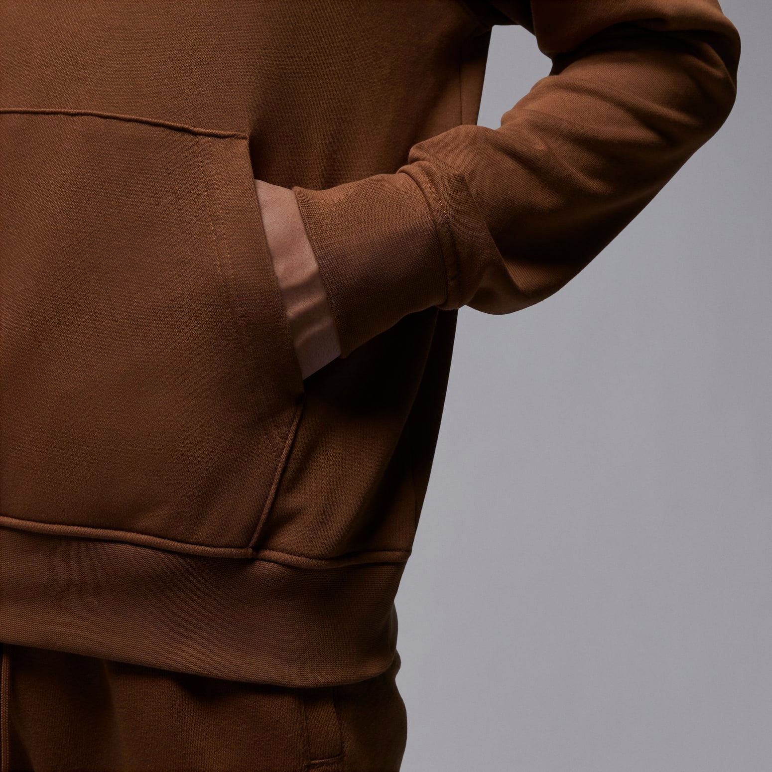 Air Jordan Flight MVP Fleece Pullover Hoodie Asia Sizing 'Light British Tan' FQ1871-281