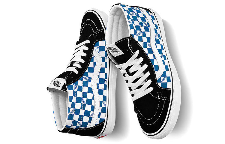 Vans Sk8-mid Checkerboard Blue/White VN0A3MV85I5