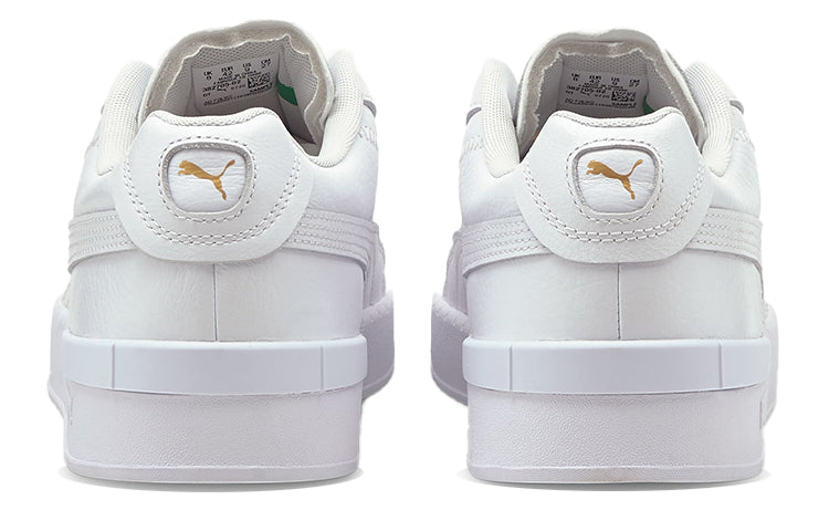 PUMA Unisex Clasico Premium Low-Top Sneakers White 382705-02