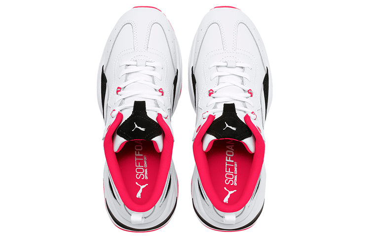 (WMNS) PUMA Cilia Lux 'White Black Red' 370282-03