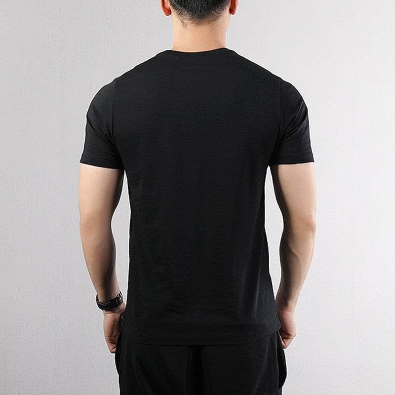 Air Jordan By Nike Alphabet Printing Short Sleeve Black AQ3761-010
