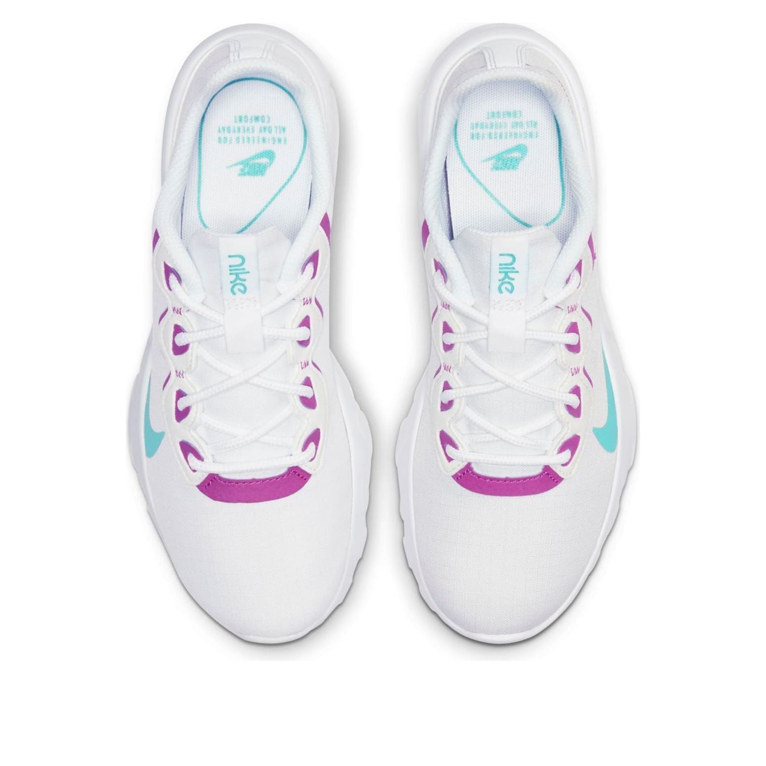 (WMNS) Nike Explore Strada 'White Light Aqua' CD7091-100