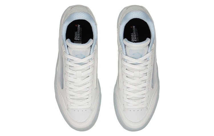 (WMNS) Li-Ning 180 Low Cozy Skateboarding Shoes Frost White AECS018-1