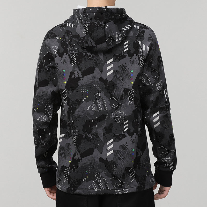 adidas Snw Gfx Hoody Full Print Pattern Pullover H13811