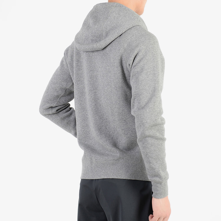 Air Jordan Sports hooded Long Sleeves Zipper Logo Jacket Gray 823065-091