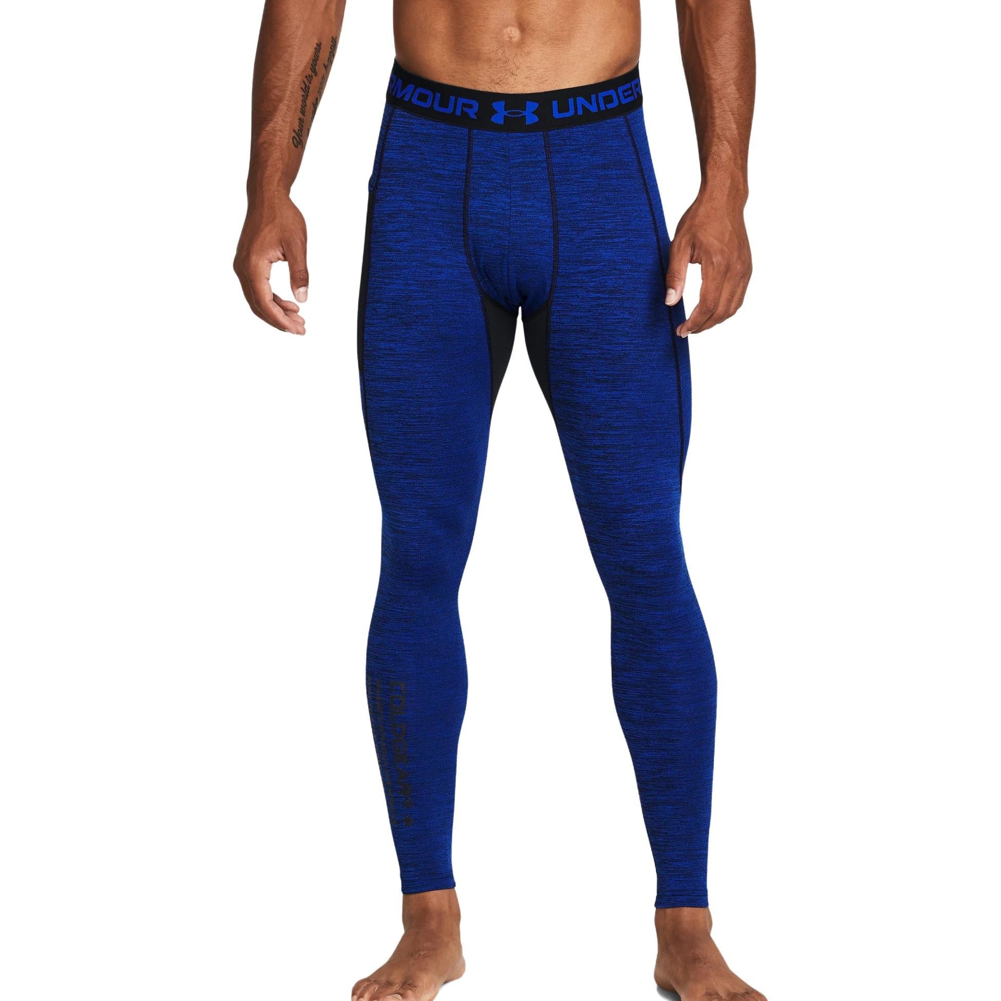 Under Armour ColdGear Twist Leggings 'Game Blue' 1379821-400