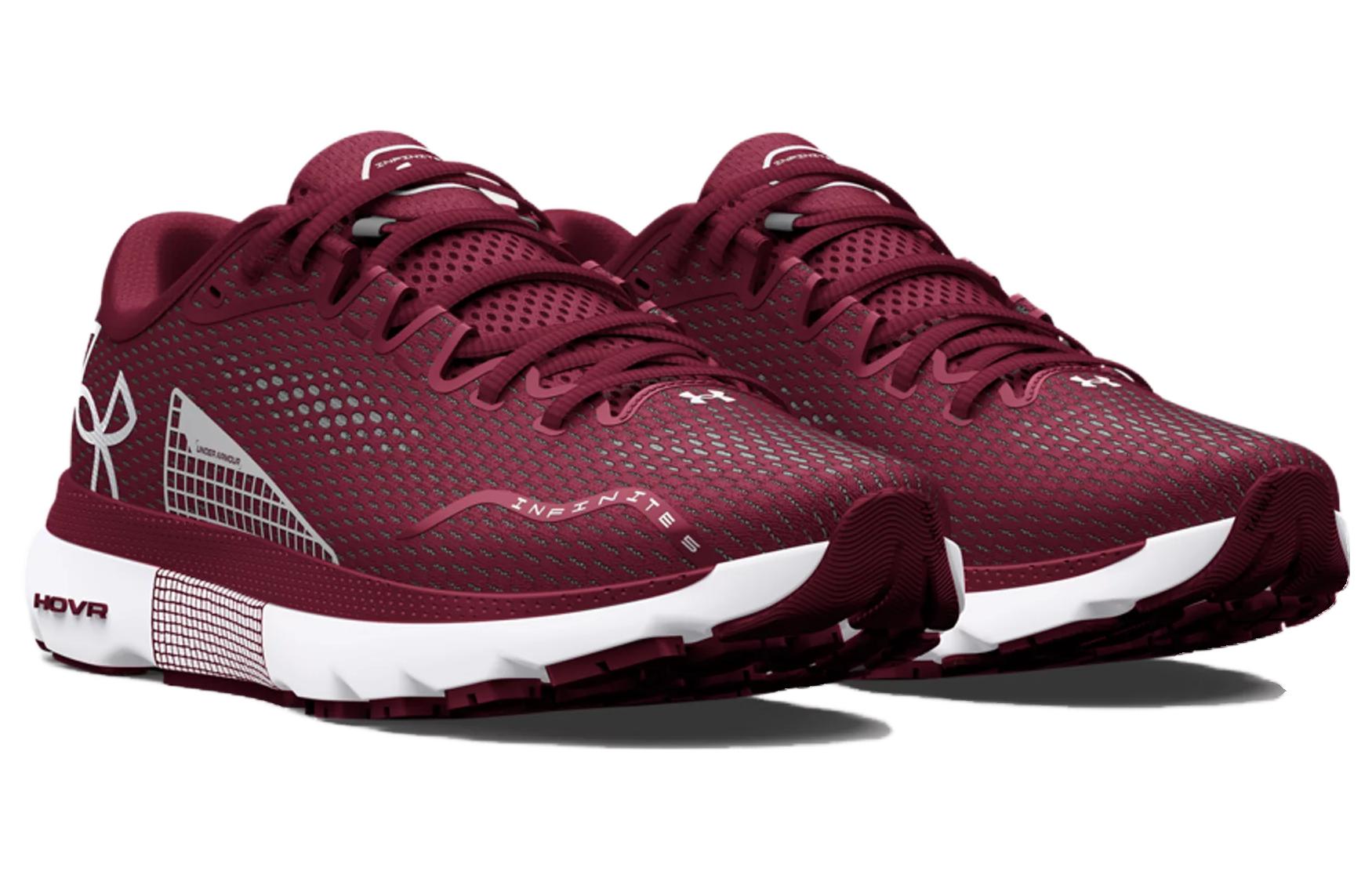 (WMNS) Under Armour HOVR Infinite 5 Team 'Cardinal' 3027424-601
