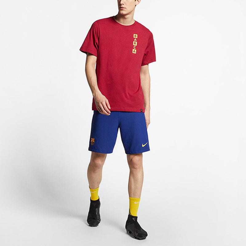 Nike FC Barcelona Element Alphabet T-Shirt 'Red' AQ7515-620