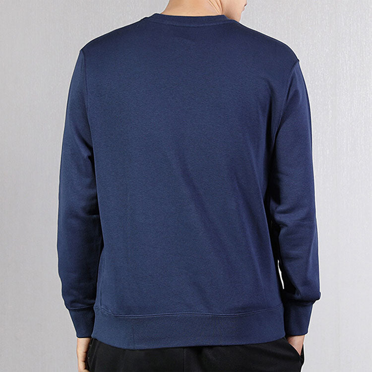Nike Basic Chest logo Round Neck Navy Blue BV2667-410