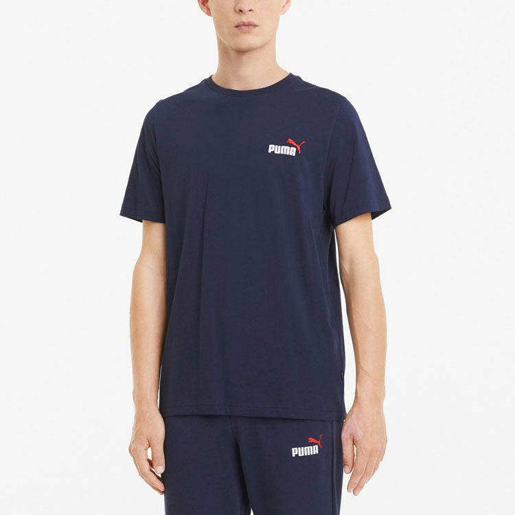 PUMA Ess Logo T-Shirt 'Navy' 845923-06