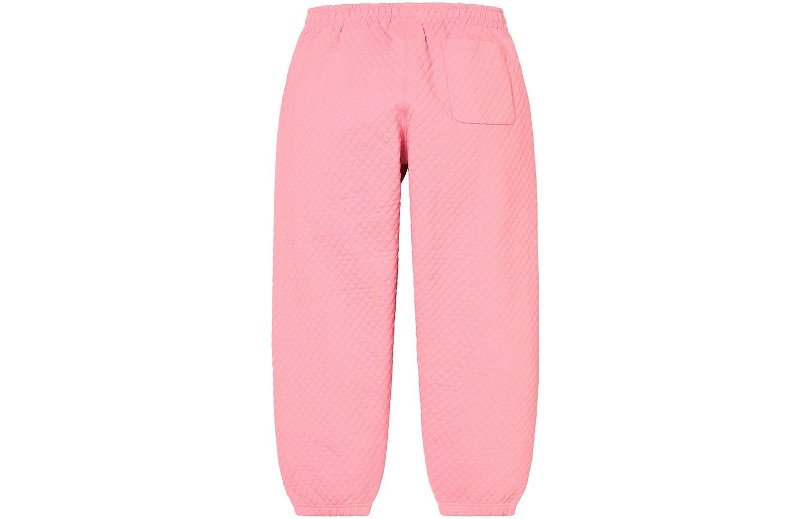 Supreme SS23 Week11 MIicro Quilted Sweatpants 'Pink' SUP-SS23-200