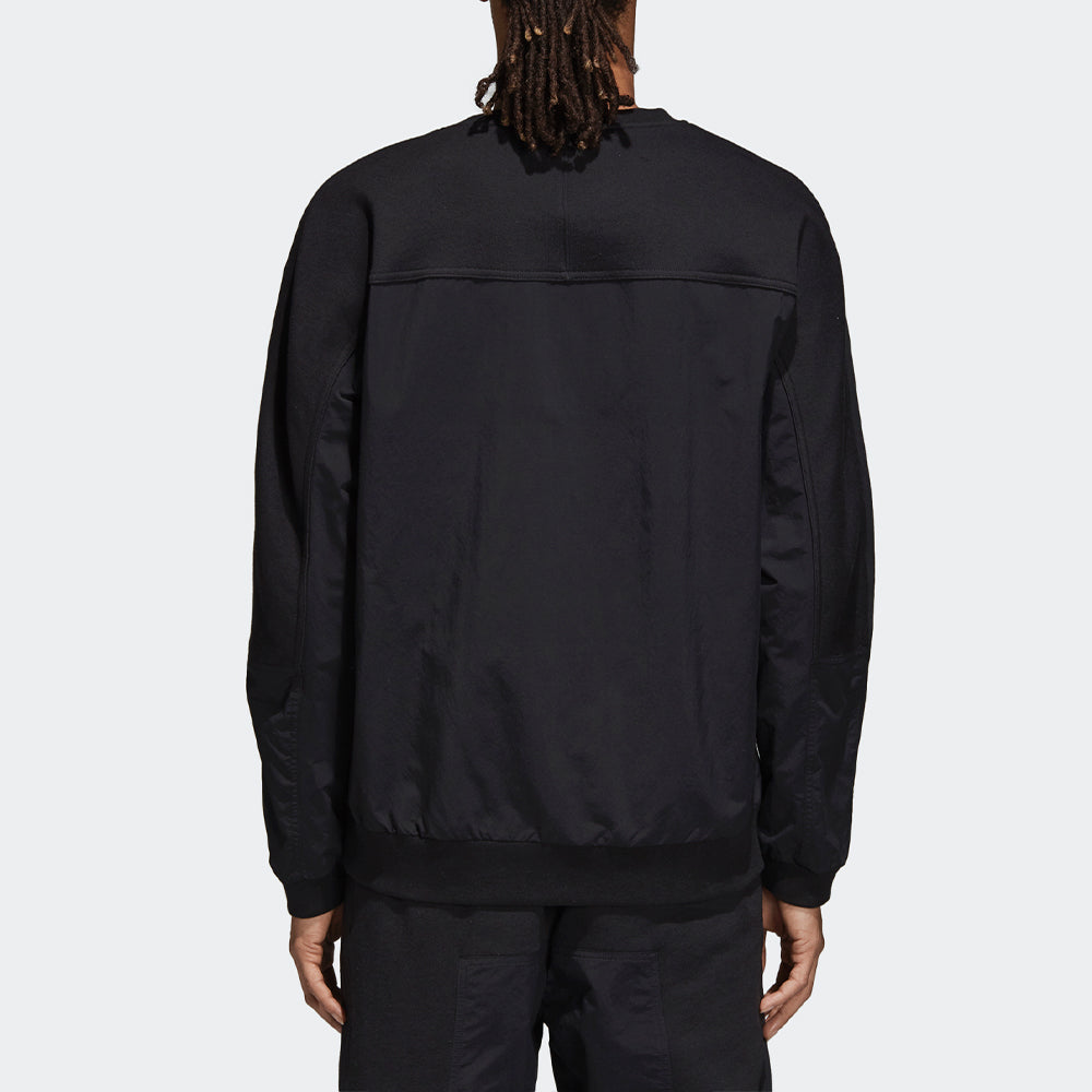 adidas originals Retro Round Neck Pullover Black DH2260