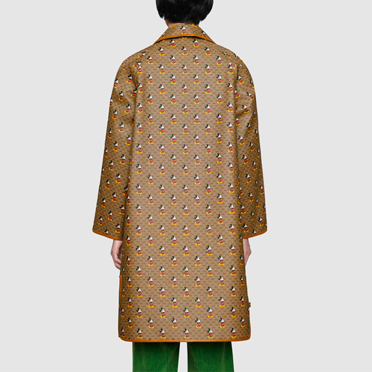 Gucci x Disney Double-Sided Wearable Coat For Men Brown 603479-Z8AH0-2102
