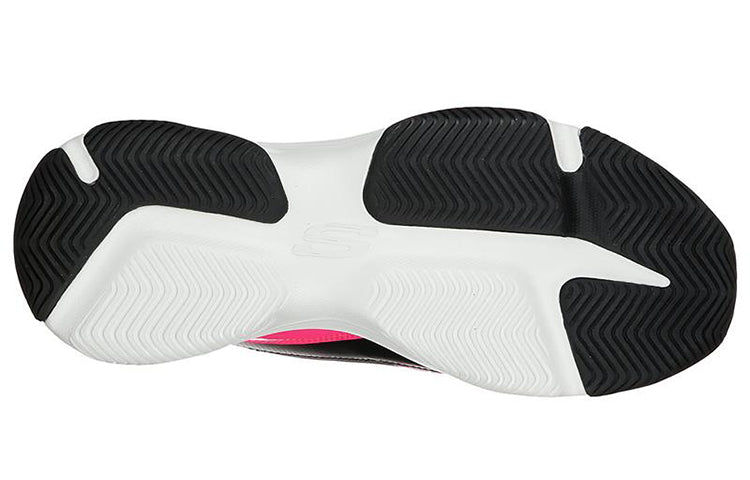 (WMNS) Skechers Energy Racer Low-Top Running Shoes Pink/Black/Blue 149374-BBLP