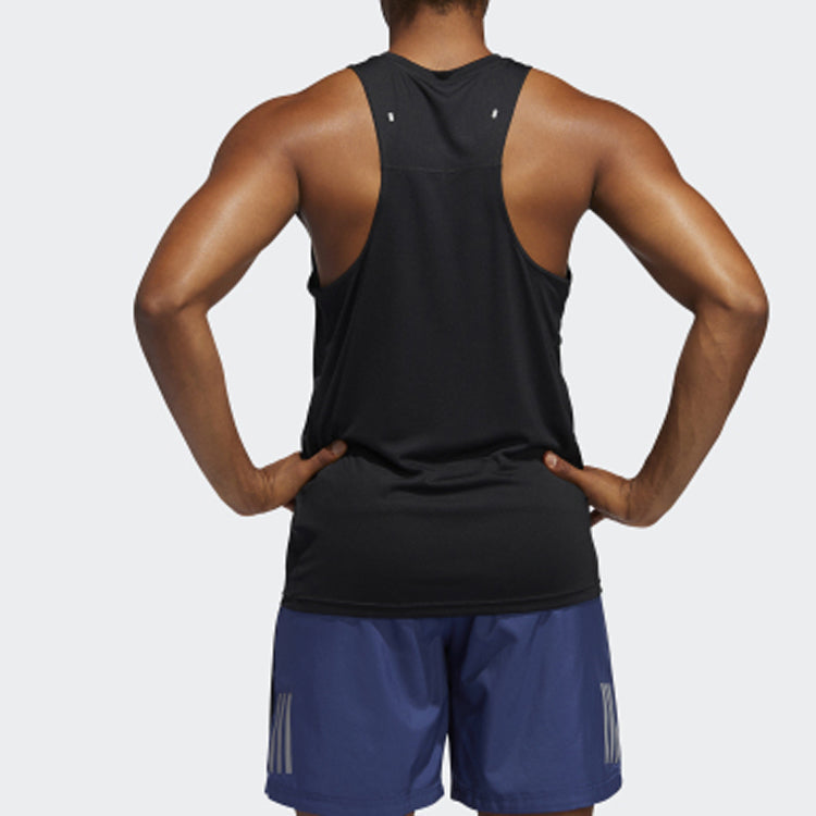 adidas Reflective Running Sports Vest Black FP7540