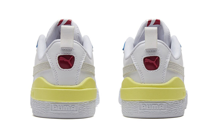 PUMA Suede Bloc 'White Yellow Pear' 380705-01