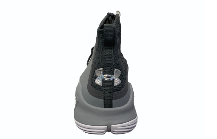 (GS) Under Armour Curry 4 Mid 'Overcast Grey' 1295995-112