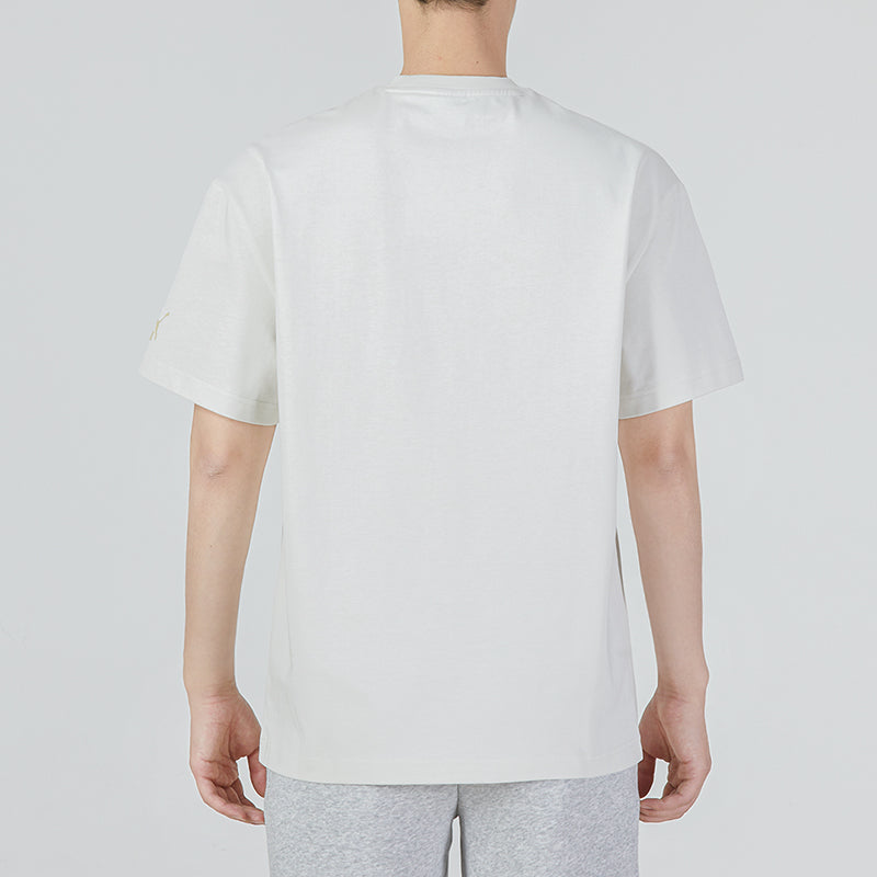 PUMA Boxy Pocket Logo Tee 'White' 534991-05