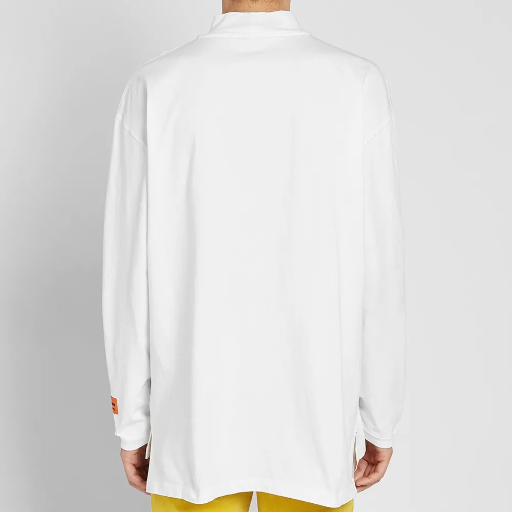 HERON PRESTON Unisex Printing Embroidery Swea White HMAB007F196000160201