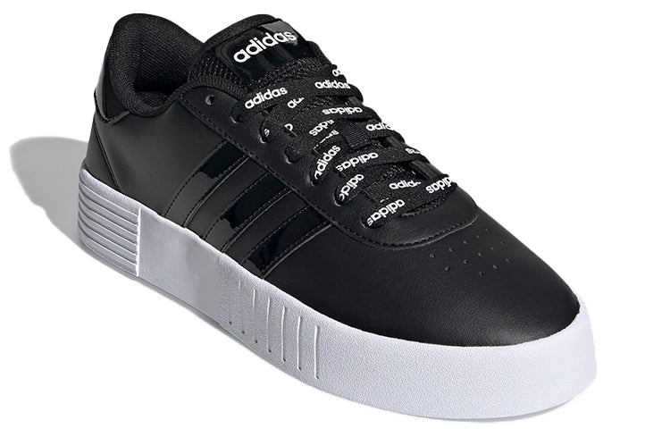 (WMNS) adidas neo Court Bold Shoes Black FY9993