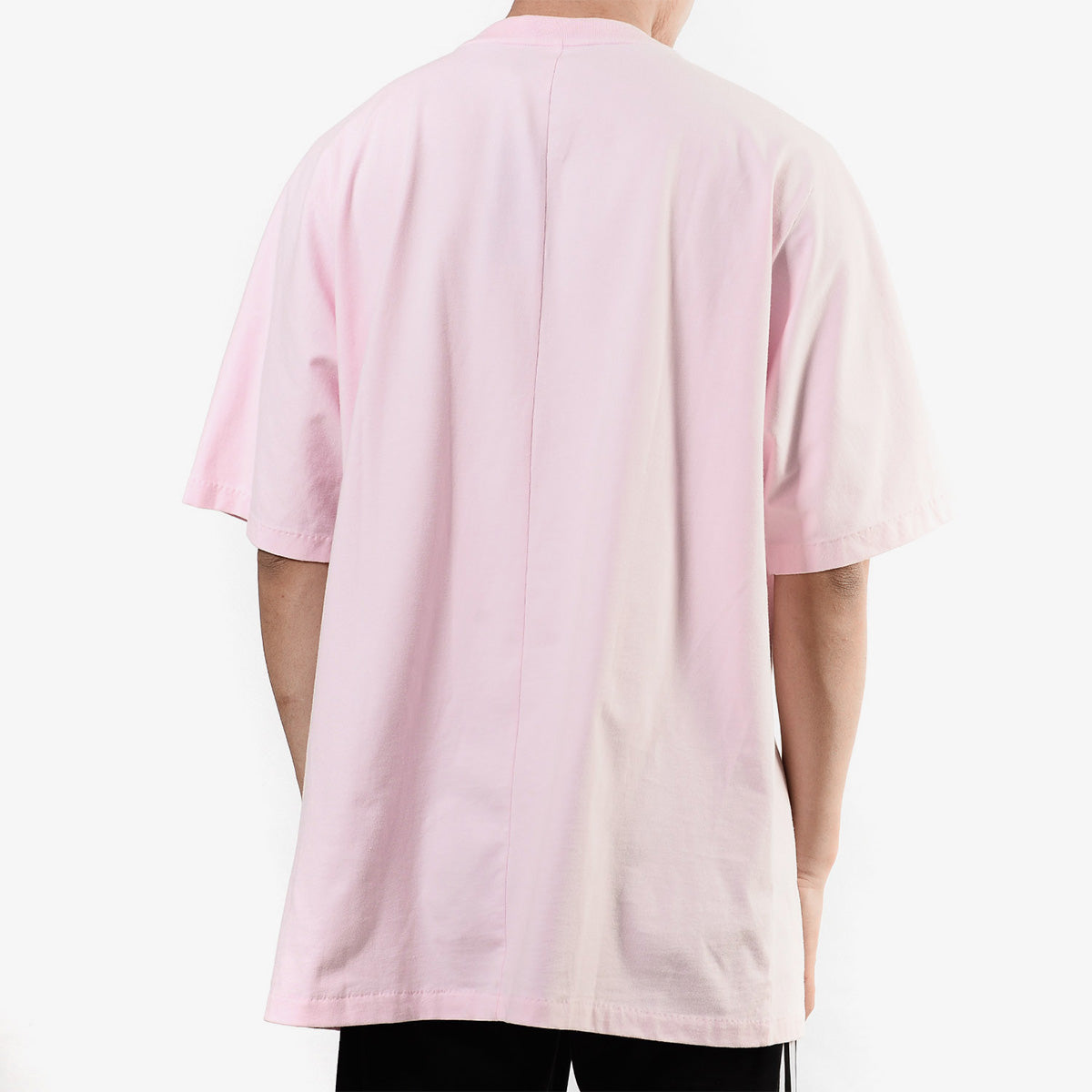 adidas originals Colorblock Athleisure Casual Sports Round Neck Short Sleeve Pink CV5812