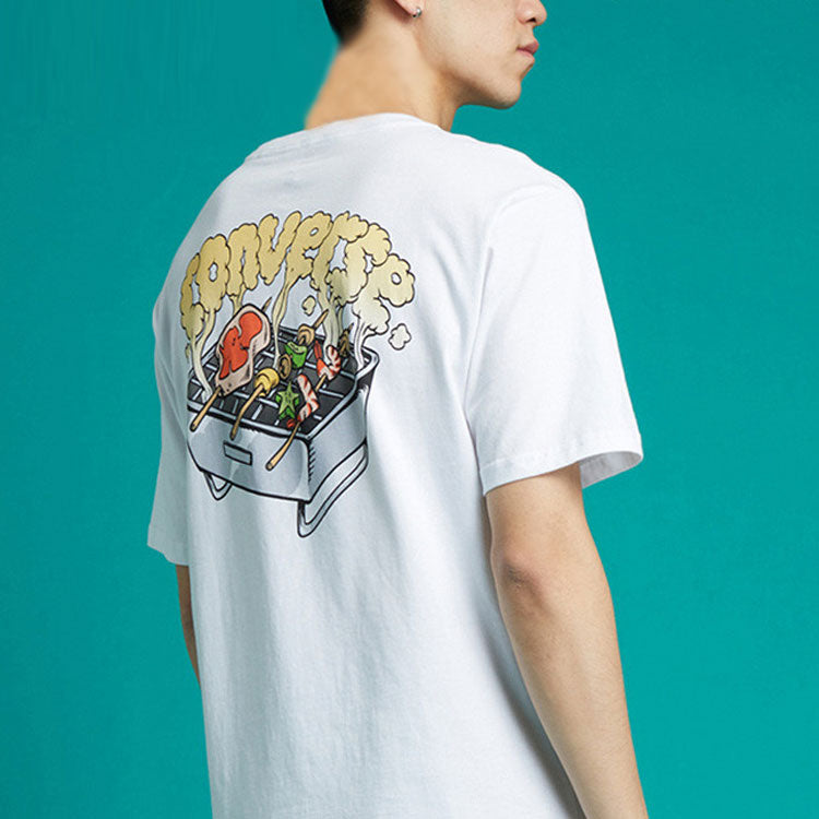 Converse Summer Cookout T-Shirt Asia Sizing 'White' 10021513-A01