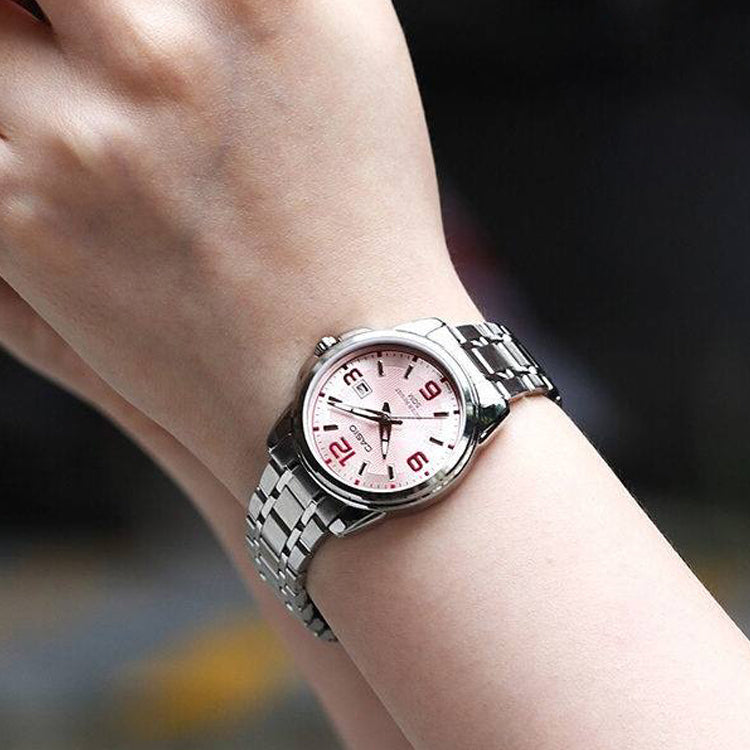 CASIO Stainless Steel Strap Pink Analog LTP-1314D-5A