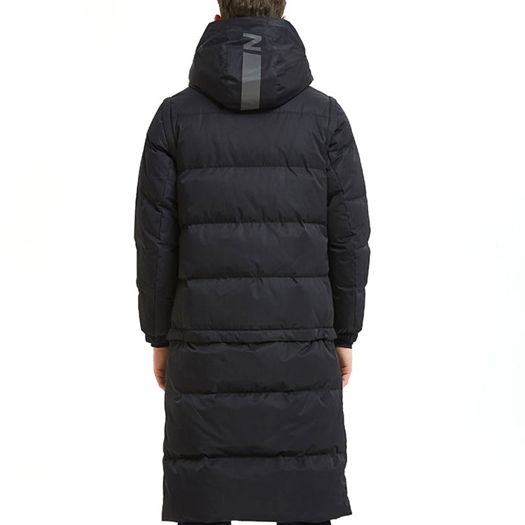 New Balance Lifestyle Long Down Parka Asia Sizing 'Black' NP846041-BK
