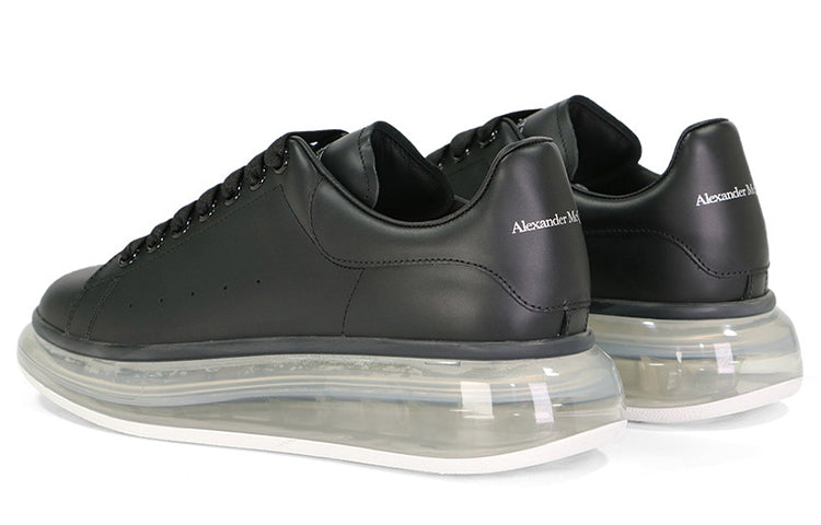 Alexander McQueen Oversized Sneaker 'Black Clear Sole' 604232WHX981070