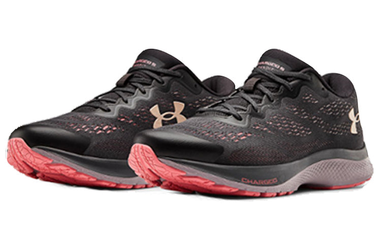 (WMNS) Under Armour Charged Bandit 6 'Black Purple' 3023023-500