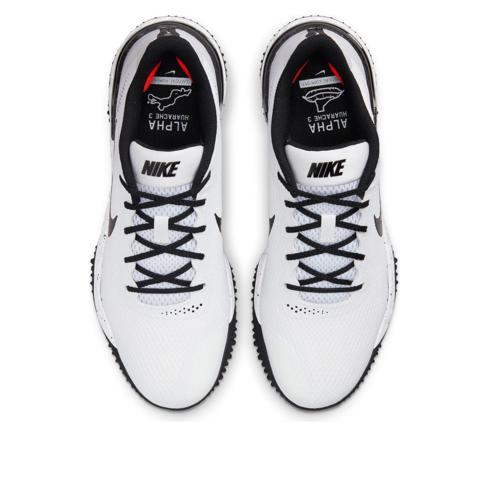 Nike Alpha Huarache Elite 3 Turf 'White Black' CV3560-104