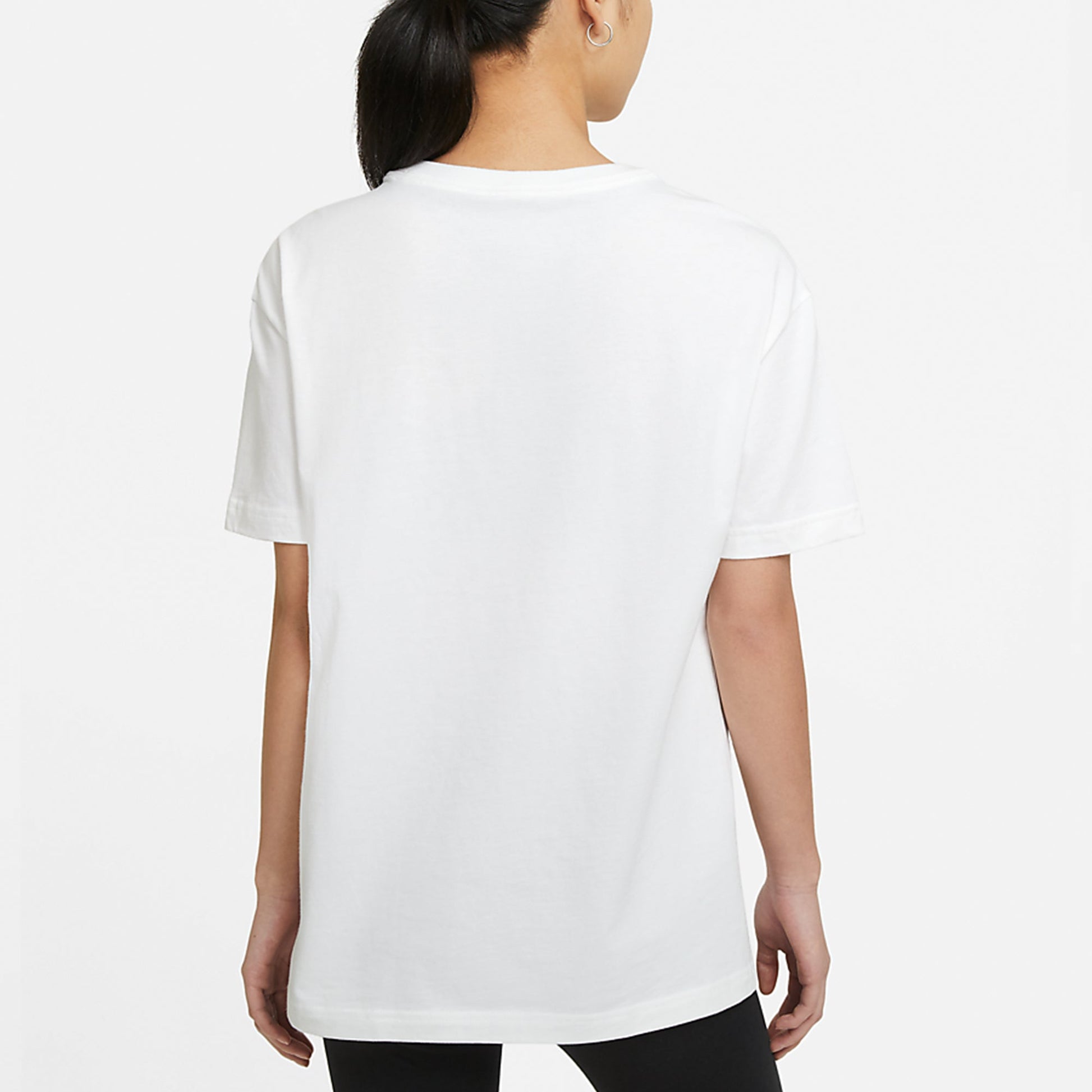 (WMNS) Nike animal Logo Cartoon Printing Sports Short Sleeve White DD1486-100