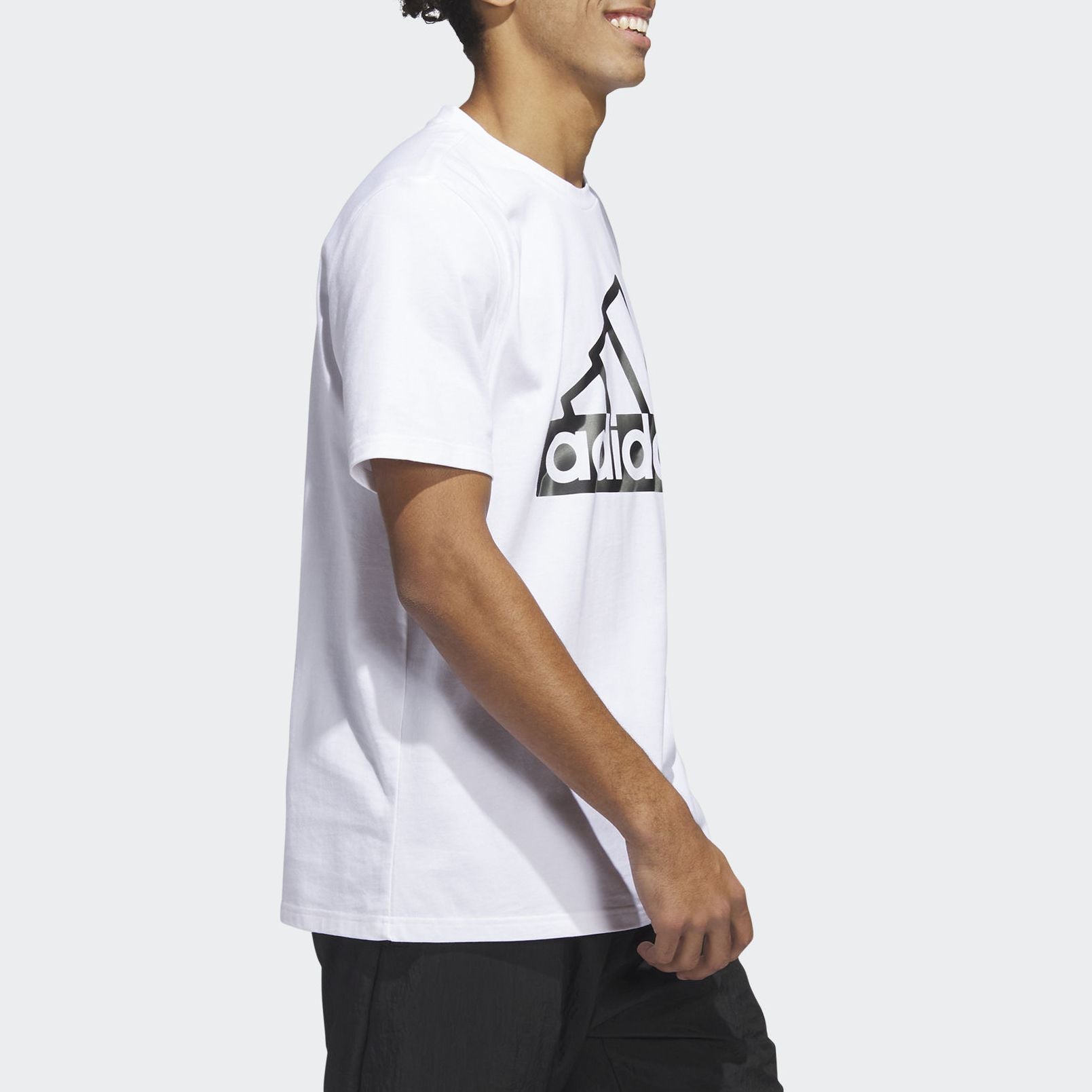 adidas Future Icons Graphic Short Sleeve T-shirt 'White' HR3000