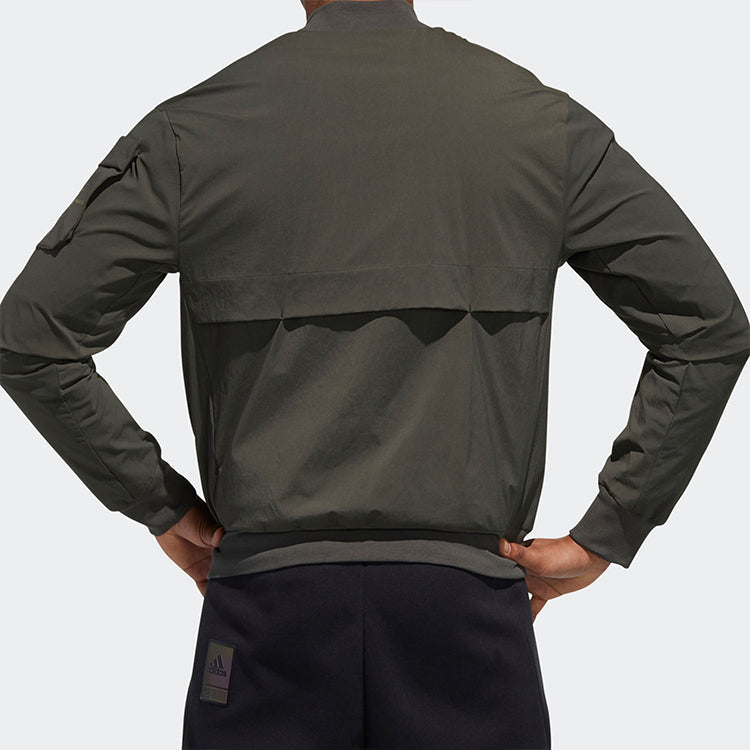 adidas TH BOMB Casual Sports Jacket Brown GF4029